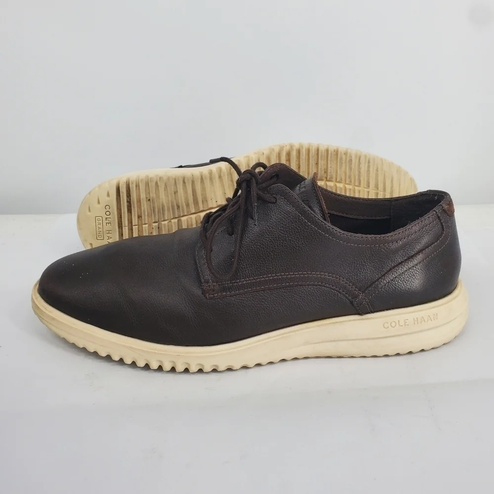 Cole Haan Shoe  Men's 12 M Grand+ Plain Toe Oxford Golf C36982